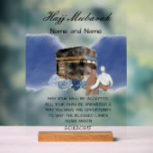 Hajj Mubarak acryl Bord (Neutraal)