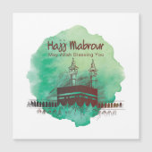 Hajj Mubarak, Heilige Kaaba in Mekka Saoedi-Arabië (Voorkant)