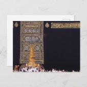 Hajj Mubarak Heilige Kaaba Mekka Islamitische devo Briefkaart (Voorkant / Achterkant)