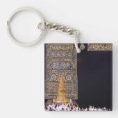 Hajj Mubarak Heilige Kaaba Mekka Islamitische devo Sleutelhanger (Voorkant)