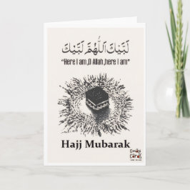 Hajj Mubarak Kaart