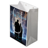 Hajj Mubarak Personalized gift  For Hajj Medium Cadeauzakje (Voorkant Gekanteld)