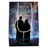 Hajj Mubarak Personalized gift  For Hajj Medium Cadeauzakje (Achterkant)