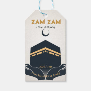 Hajj Mubarak Persoonlijk Cadeau-etiketlabel voor H Cadeaulabel