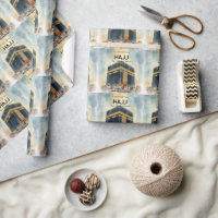 Hajj Mubarak Persoonlijk cadeauverpakkings papier