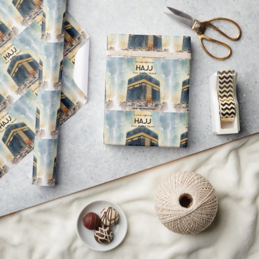 Hajj Mubarak Persoonlijk cadeauverpakkings papier (Crafts)
