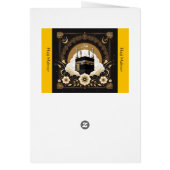 Hajj Mubroor-Wenskaart (Achterkant)