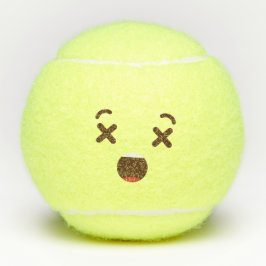 Hak me niet!Kawaii Cute Emoticon Emoji Tennisballen