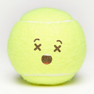 Hak me niet!Kawaii Cute Emoticon Emoji Tennisballen