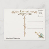  hak paaseieren feestdagenkaart (Achterkant)