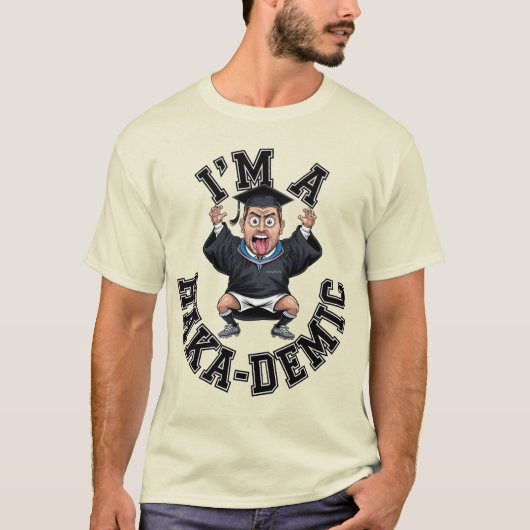 Haka-demic Champion - Rugby Afstuderen A T-shirt (Voorkant)