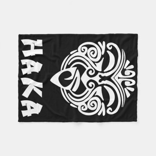 Haka New Zealand Rugby Fans Maori Haka Dance  Fleece Deken (Voorkant (Horizontaal))
