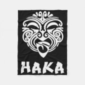 Haka New Zealand Rugby Fans Maori Haka Dance  Fleece Deken (Voorkant)