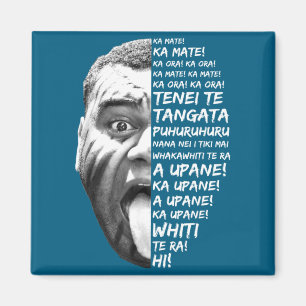 Haka Nieuw-Zeeland Maori Nieuw-Zeeland Fans Rugby Magneet