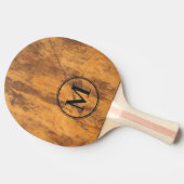 Hakblok Monogram Tafeltennisbatje (Zijkant)