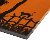 hakbord, heksen, scarecrow, schedel snijplank (Hoek)