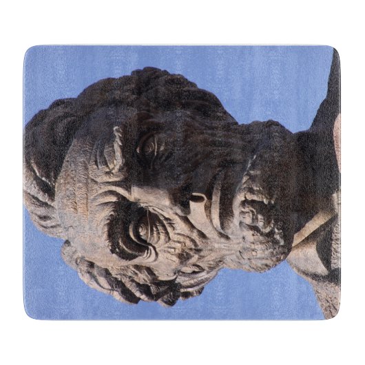 Hakbord van Abe Lincoln Snijplank (Voorkant)