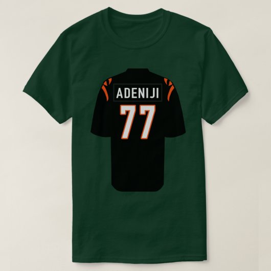 Hakeem Adeniji Jersey T-shirt (Design voorkant)