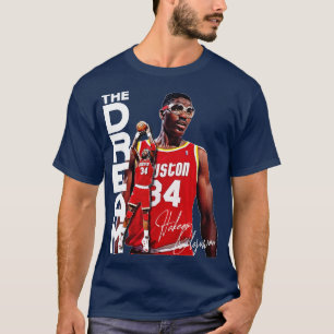 Hakeem De Droom Olajuwon Fan Design T-shirt