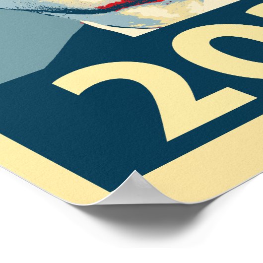 Hakeem Jeffries 2024 Kaart Poster (Hoek)