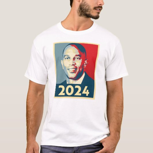Hakeem Jeffries 2024 T-Shirt (Voorkant)