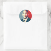 Hakeem Jeffries Classic Hope Round Sticker (Tas)