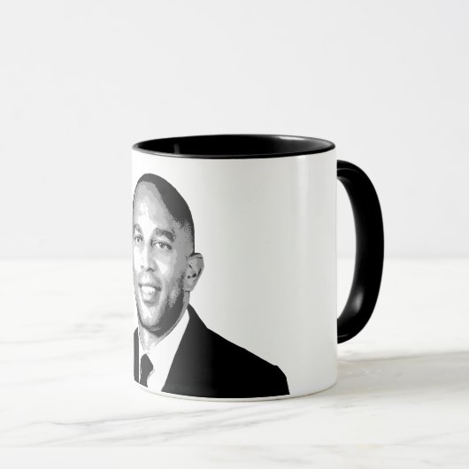 Hakeem Jeffries - Looptijd boven Mar-a-Lago Mok (Voorkant rechts)