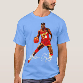 Hakeem Olajuwon De Droom BasketbalSignature 80S T-shirt