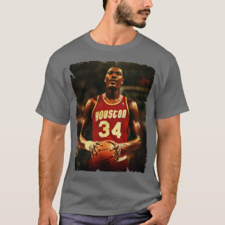 Hakeem Olajuwon  ontwerp van basketbal 1 T-shirt