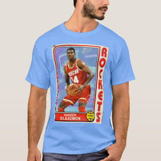 Hakeem Olajuwon Retro Style 90s Trading d T-shirt
