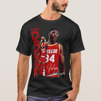 Hakeem 'The Dream' Man in Olajuwon T-shirt
