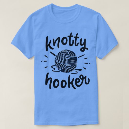 Haken breien 14 t-shirt (Design voorkant)
