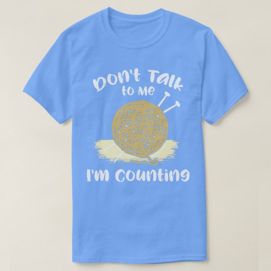 Haken breien 4 t-shirt (Design voorkant)