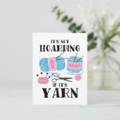 Haken Breien Cadeaus Briefkaart (Staand voorkant)