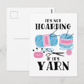 Haken Breien Cadeaus Briefkaart (Voorkant / Achterkant)