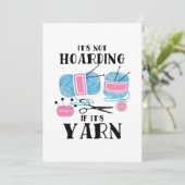 Haken Breien Cadeaus Kaart (Staand voorkant)