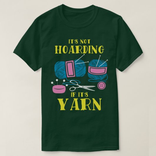 Haken breien Gift 8 T-shirt (Design voorkant)