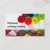 Haken & Breien Kleurrijk Visitekaartje (Voorkant)