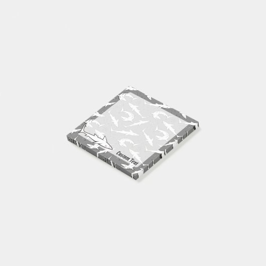 Haken en haken Patroon Post-it® Notes (Schuin)