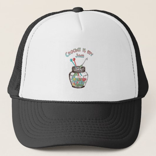 Haken is mijn ding trucker pet (Voorkant)