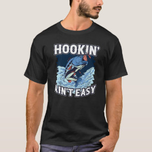 Haken is niet makkelijk t-shirt