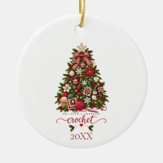 Haken Keramisch Ornament