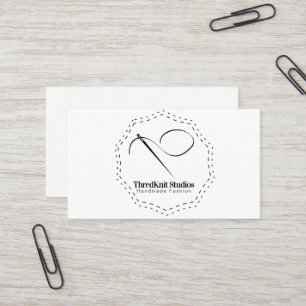 Haken Kleermaakster Naainaad Logo  Visitekaartje