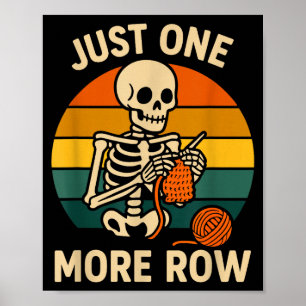 Haken Meer Haakwerk Alleen Skelet Liefhebber Breie Poster