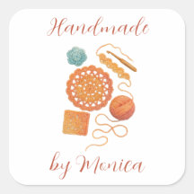 Haken met pastel haaknaald Garens Waterverf