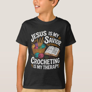 Haken Religieus Christelijk Jezus God Haker T-shirt