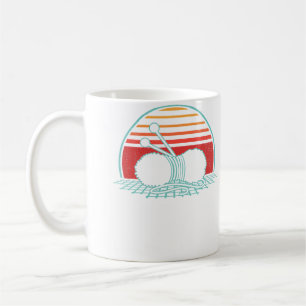 Haken Retro Vintage 80-er Stijl Breien Cadeau Koffiemok