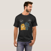 Hakend Moeder Katt Slappert Het s Haakwerk T-shirt (Voorkant volledig)