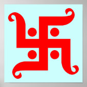 hakenkruis poster (Voorkant)