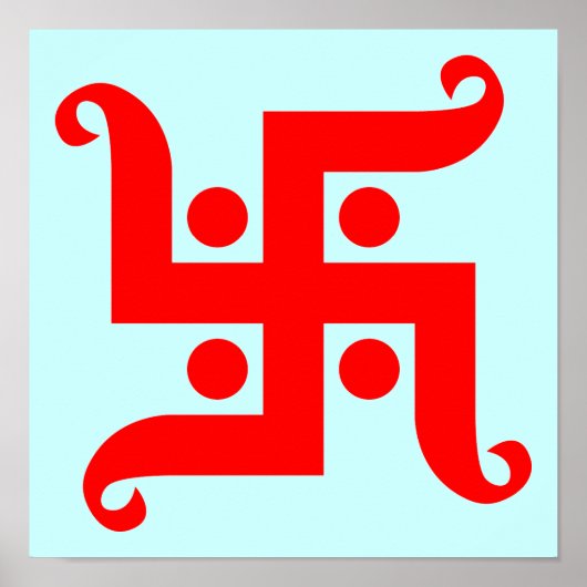 hakenkruis poster (Voorkant)